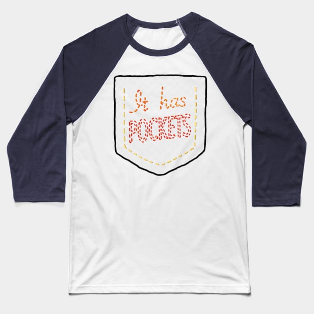 It has pockets! Baseball T-Shirt by Surplusweird